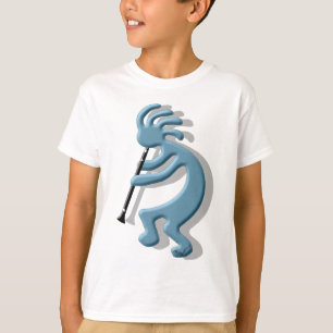 Kokopelli klarinett tee shirt