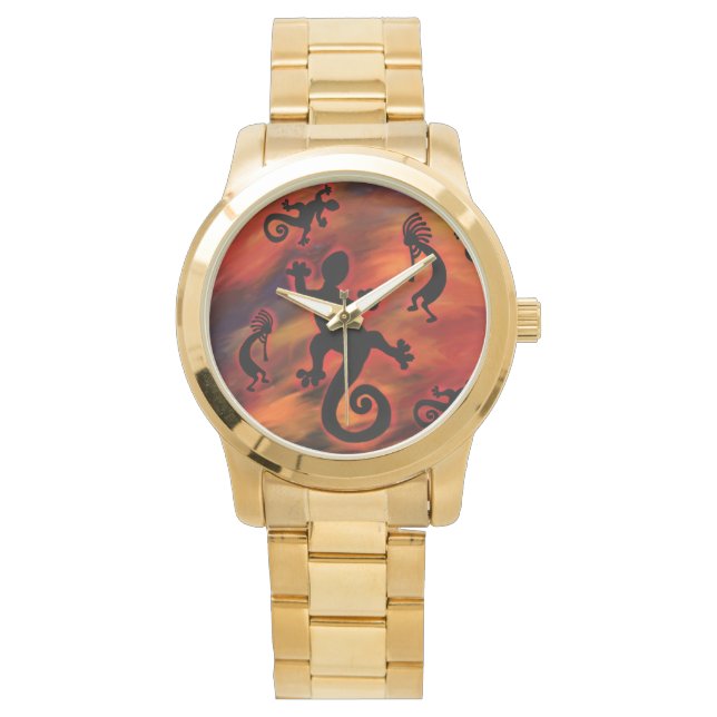 KOKOPELLI KONST ARMBANDSUR (Framsida)
