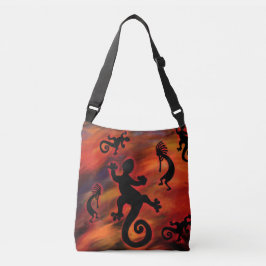 KOKOPELLI KONST AXELVÄSKA