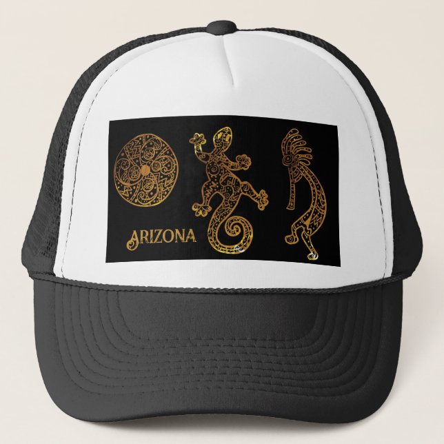 Kokopelli-konst Keps (Framsida)