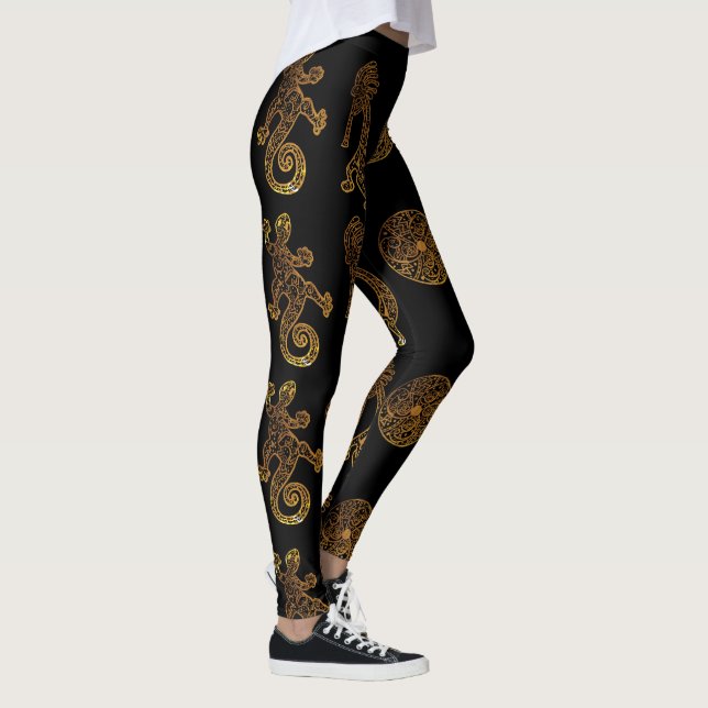 Kokopelli-konst Leggings (Höger)
