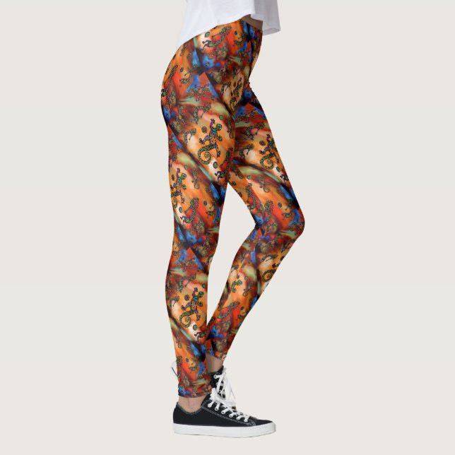 Kokopelli-konst Leggings (Höger)