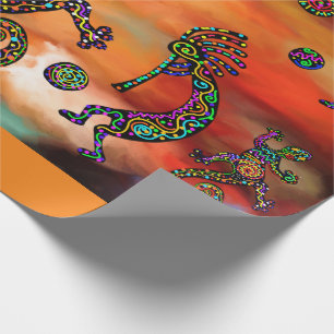 Kokopelli-konst Presentpapper