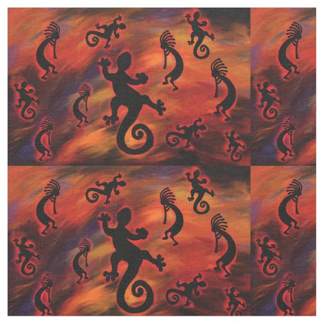 KOKOPELLI KONST TYG (Närbild)