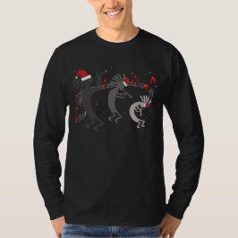 Kokopelli-Långärmaden Manar Black T-shirt