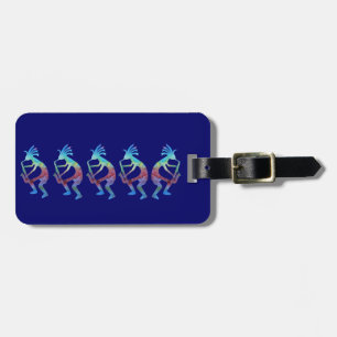 Kokopelli leker saxen bagagebricka