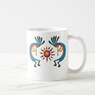 Kokopelli med Sol sydöstra Mugg
