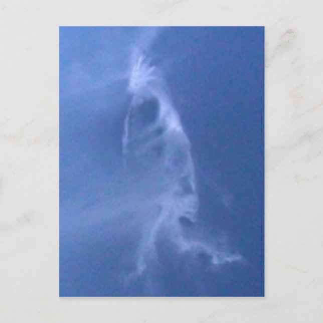 kokopelli moln vykort (Framsida)