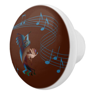 Kokopelli Music Brown Knopp