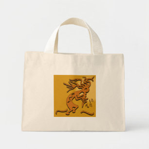 Kokopelli Musiker Mini Tygkasse