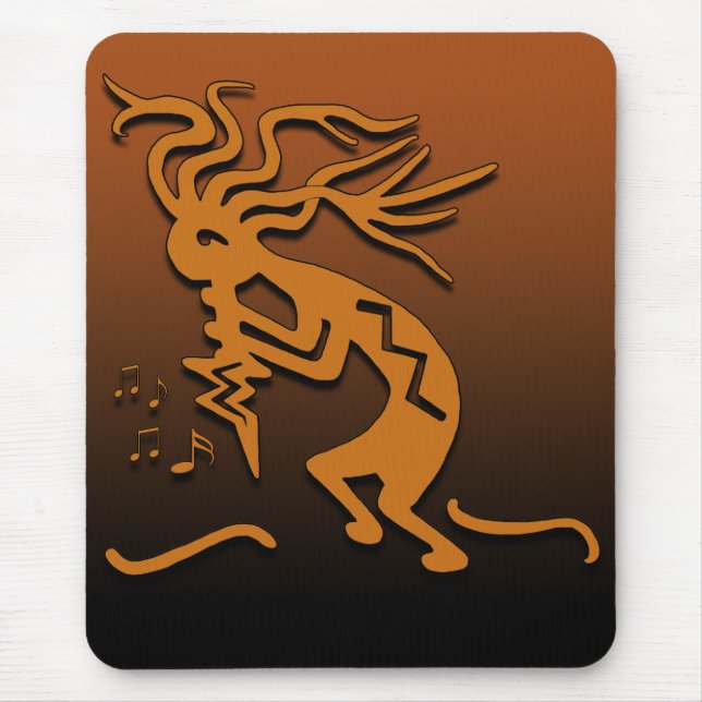 Kokopelli Musiker Musmatta (Framsidan)