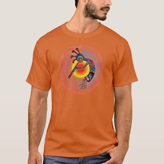 Kokopelli ödlasol tee shirt (Framsida)