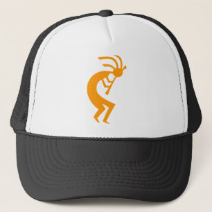 Kokopelli orange truckerkeps