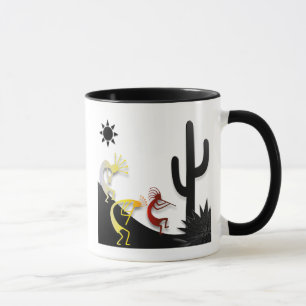 Kokopelli på vägen mugg