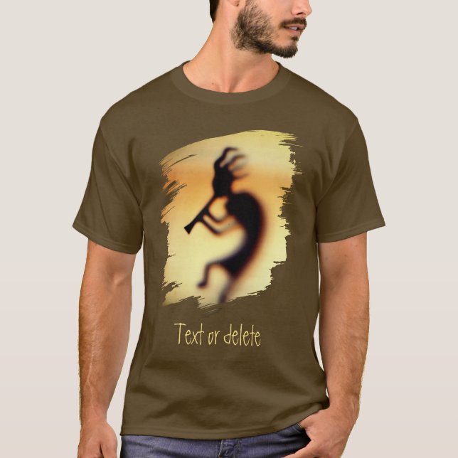 Kokopelli Personlig T Shirt (Framsida)