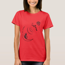 Kokopelli Petroglyphs Sten Art T Shirt