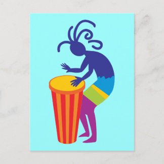 Kokopelli Postcard Vykort
