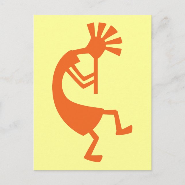 Kokopelli Postcards Vykort (Framsida)