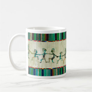KOKOPELLI rolig familj + dina idéer Kaffemugg