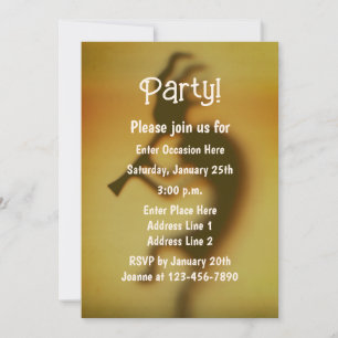 Kokopelli Roligt Party Inbjudningar