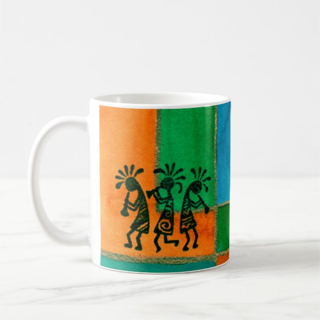 Kokopelli solmugg kaffemugg (Vänster)