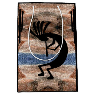 Kokopelli Southwest Desert Mosaic