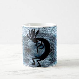 Kokopelli Southwest Desert Mosaic 2 Kaffemugg