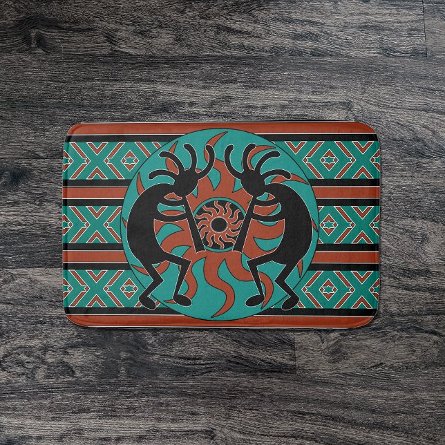 Kokopelli Southwest Design Badrumsmatta (Skapare uppladdad)