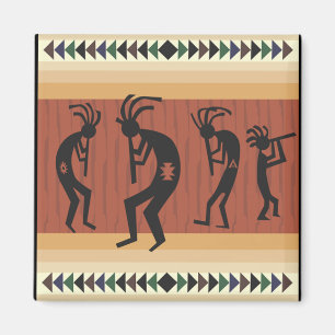 Kokopelli stam- design magnet