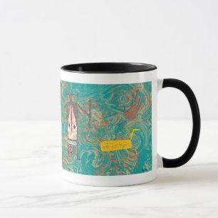 Kokopelli - stenkonst mugg