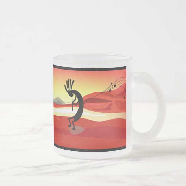 Kokopelli Sunset Mugg (Höger)