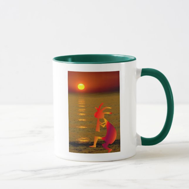 Kokopelli Sunset Mugg (Höger)