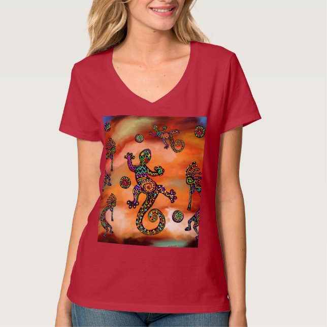 Kokopelli T Shirt (Framsida)