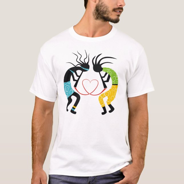 Kokopelli T-Shirts. T Shirt (Framsida)