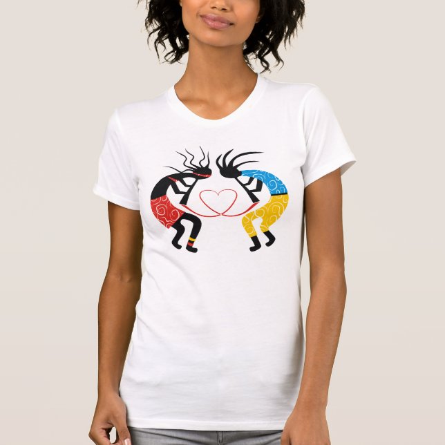 Kokopelli T-Shirts. T-shirt (Framsida)
