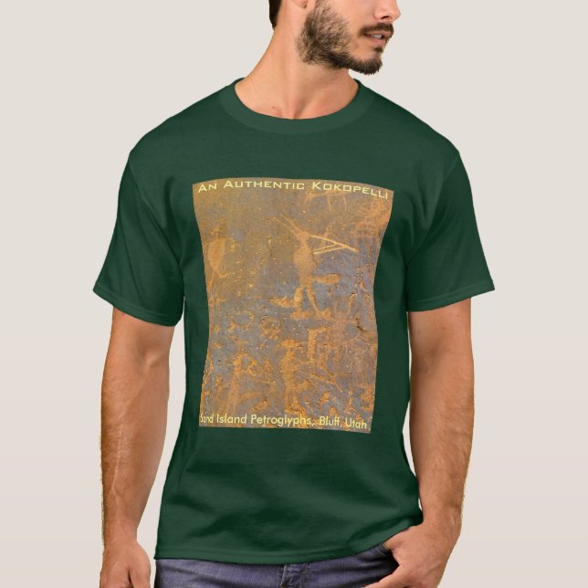 Kokopelli Tee Shirt (Framsida)