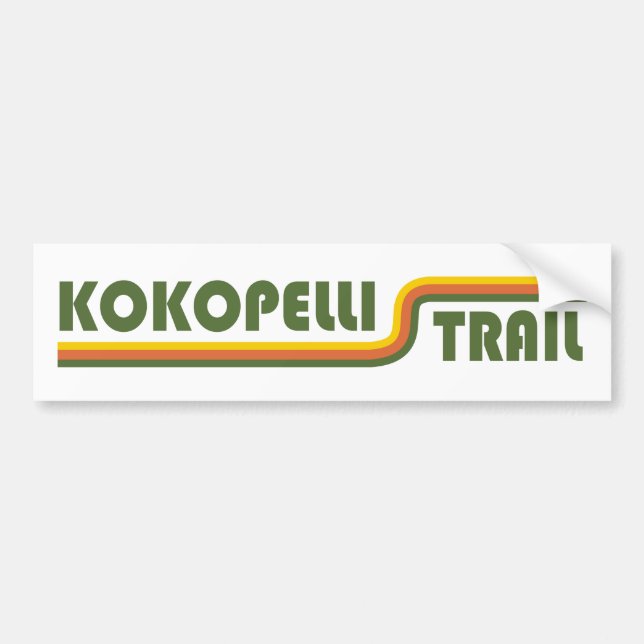 Kokopelli Trail Bildekal (Framsidan)