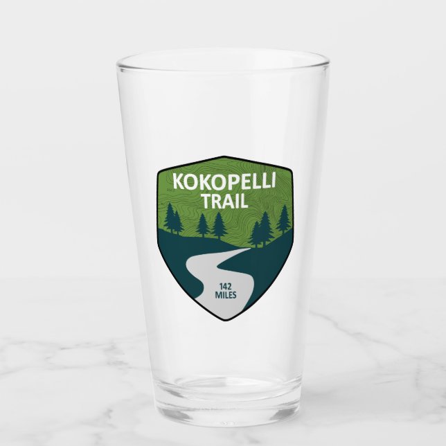 Kokopelli Trail Glaskopp (Framsida)