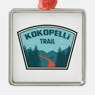 Kokopelli Trail Julgransprydnad Metall