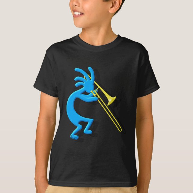 Kokopelli Trombone Tee (Framsida)