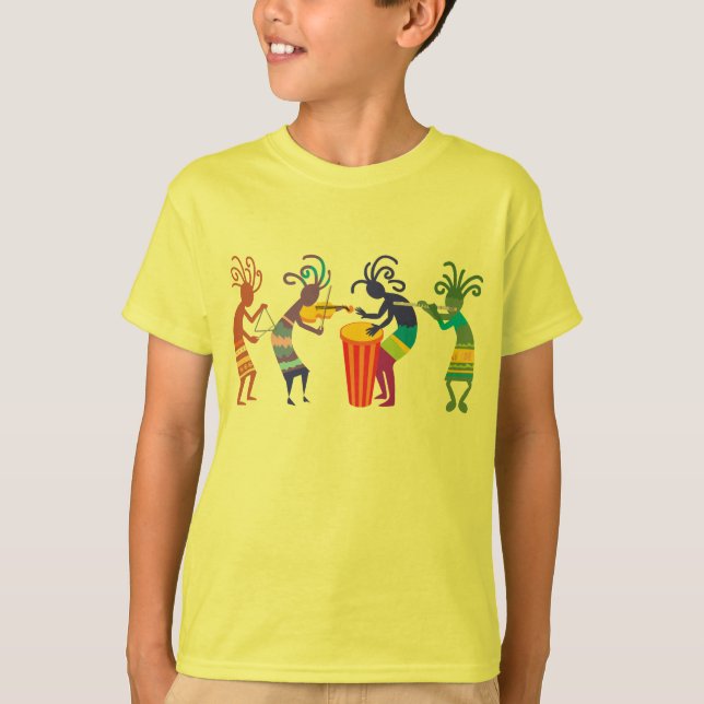 Kokopelli Tshirt Tröja (Framsida)