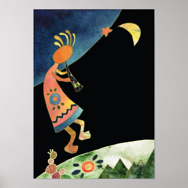 Kokopellis Dream Print Poster (Framsidan)