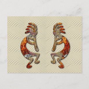 "Kokopellis Flute"-vykort Vykort