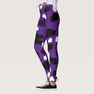 Kokor på Lila. Leggings
