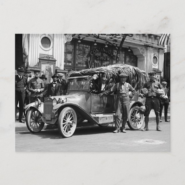 Kokosdrove: 1922 vykort (Framsida)