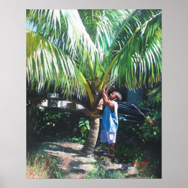 Kokosfärg 2014 poster (Framsidan)