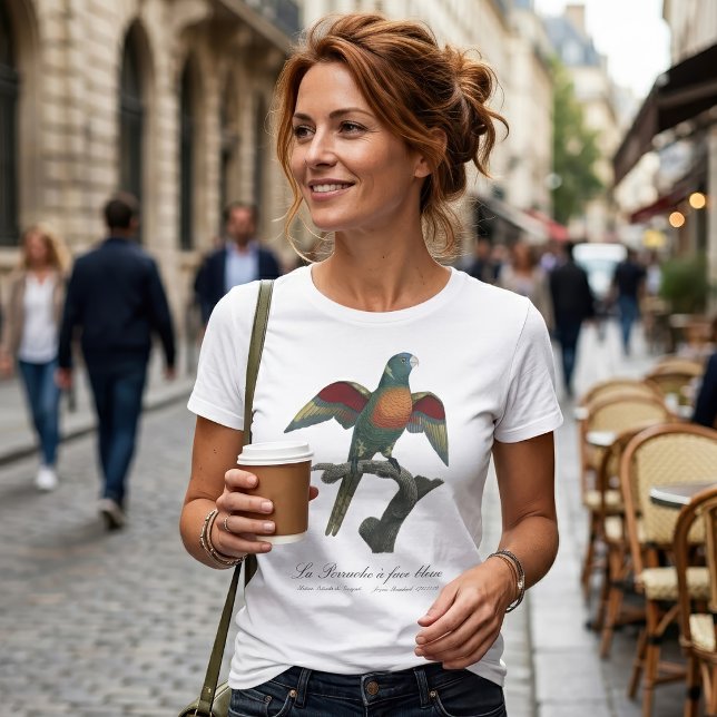 Kokoslorikit, Trichoglossus haematodus T Shirt (Coconut Lorikeet, Trichoglossus haematodus. Women Basic White T-Shirt)