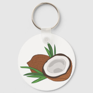 Kokosnöt Nyckelring