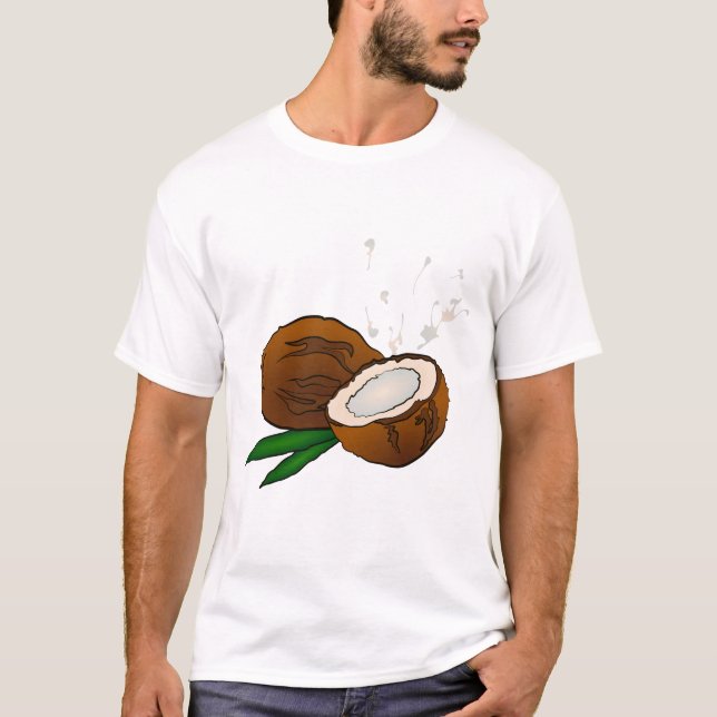 Kokosnöt T Shirt (Framsida)