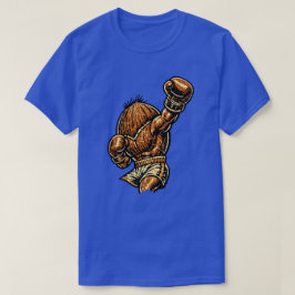 Kokosnöt Tungviktsboxare - Vintage Retro Fighter T Shirt